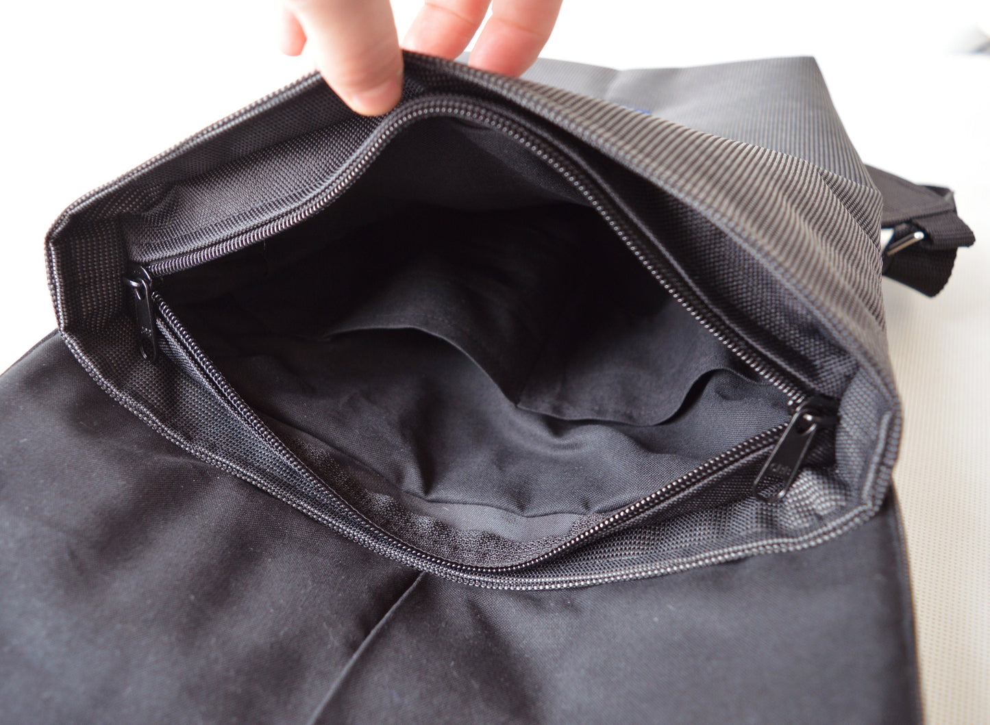 Backpack dark grey hipster backpack rucksack cycling bag waterproof small mini backpack Zurichtoren geometric simple minimalist backpack