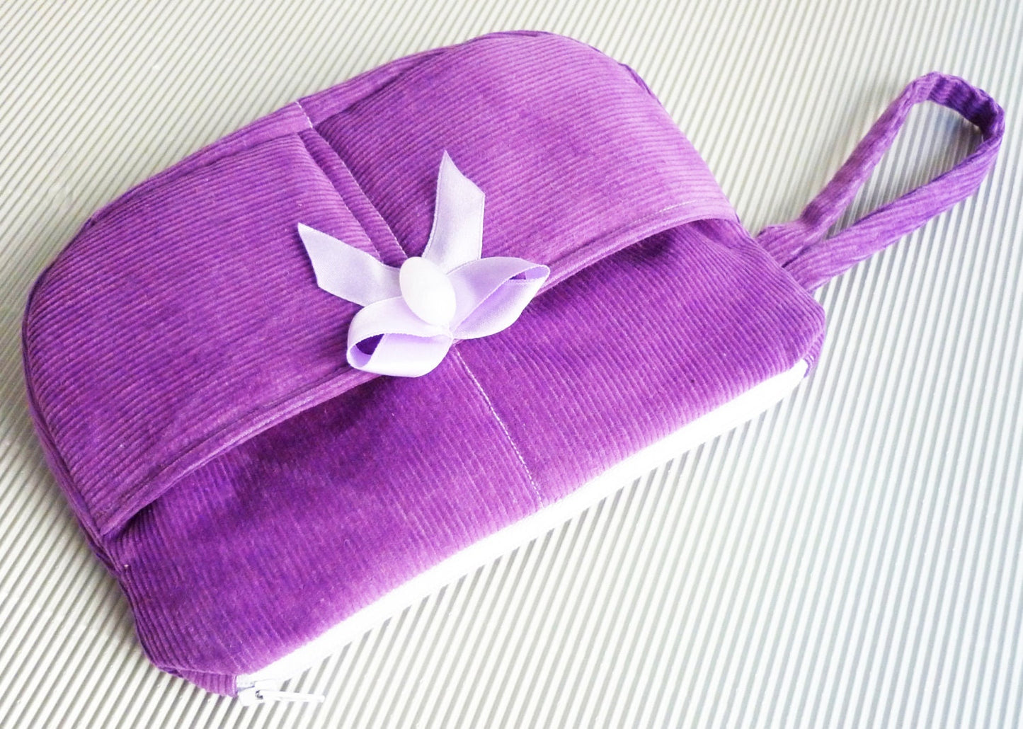 Ultra violet purple cosmetic bag or pencil pouch SALE radiant orchid