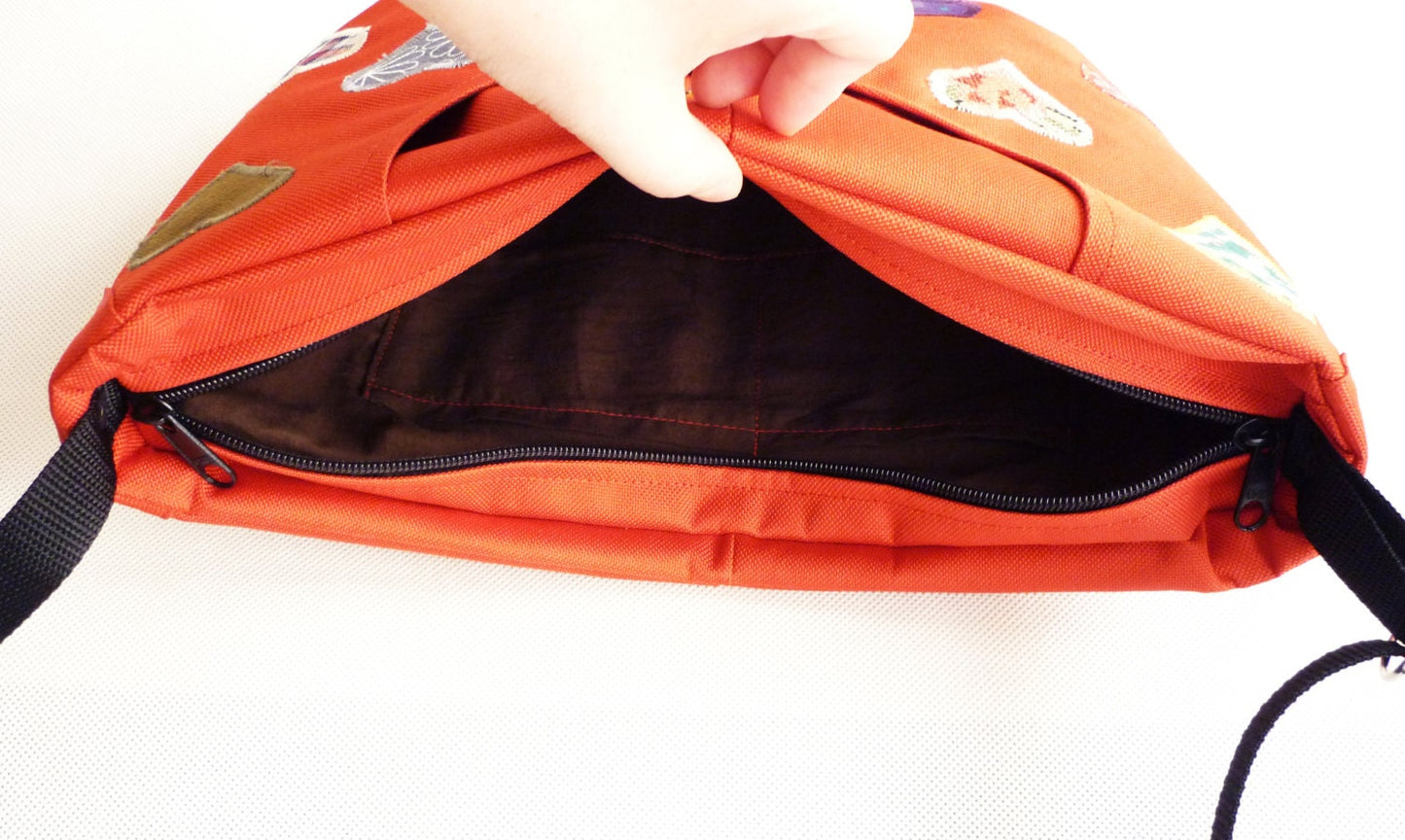 Colorful purse rainbow orange boho boheme purse crossbody bag with hearts multicolor halloween pumpkin fiesta happy hippie bag purse