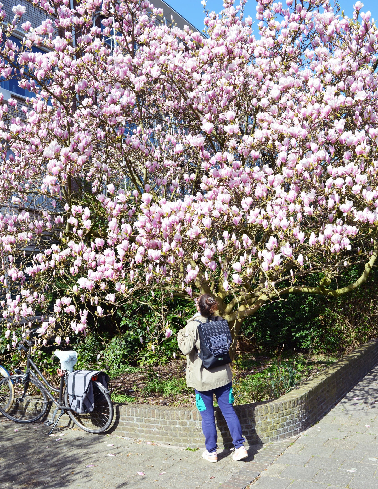 Backpack unisex waterproof water resistant cordura black hipster backpack rucksack cycling bag everyday large backpack Zurichtoren geometric