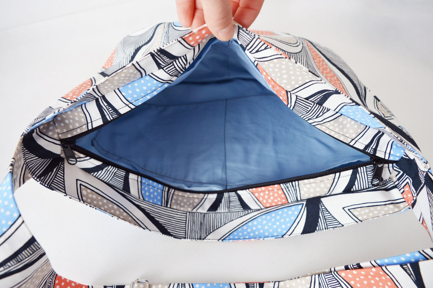 Bike crossbody bag bike messenger bag with striped tribal pattern cycling bag diaper bag 1.1 BASIC COLLECTION