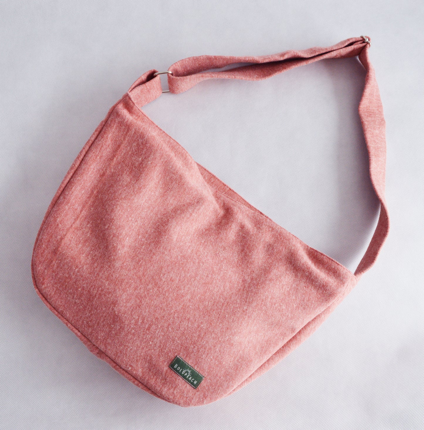 Bike crossbody bag bike messenger bag salmon pink cycling bag minimalist simple casual sweater bag rose sporty bag 1.1 BASIC COLLECTION