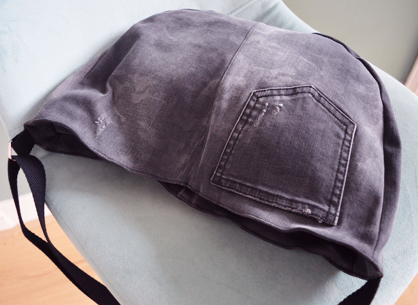 Black crossbody bag messenger bag butterfly moth medium vegan bag OOAK tarot metamorphosis vegan fashion mystic magical old school tattoo