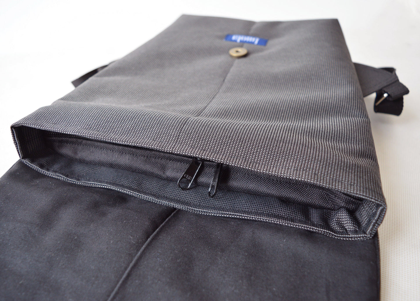 Backpack dark grey hipster backpack rucksack cycling bag waterproof small mini backpack Zurichtoren geometric simple minimalist backpack