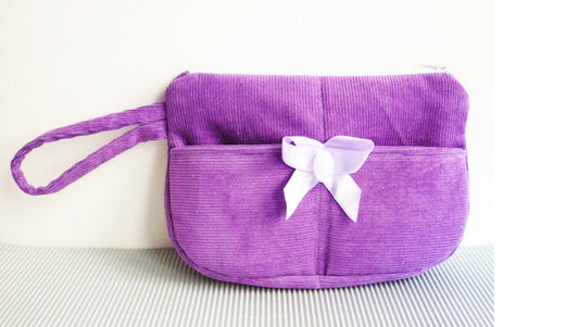 Ultra violet purple cosmetic bag or pencil pouch SALE radiant orchid