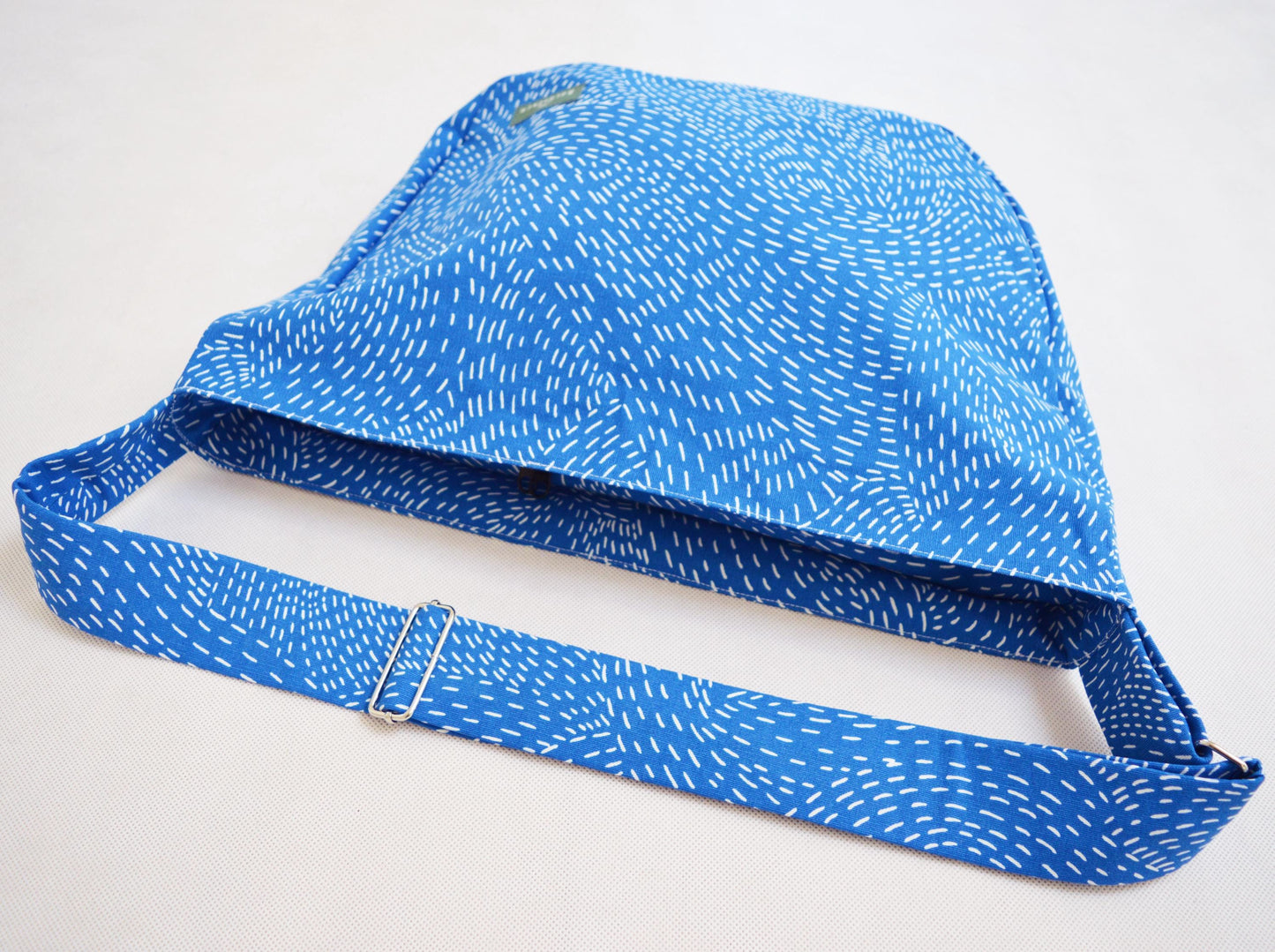 Bike crossbody bag bike messenger bag blue sky minimal minimalist simple cycling bag blue stars 1.1 BASIC COLLECTION