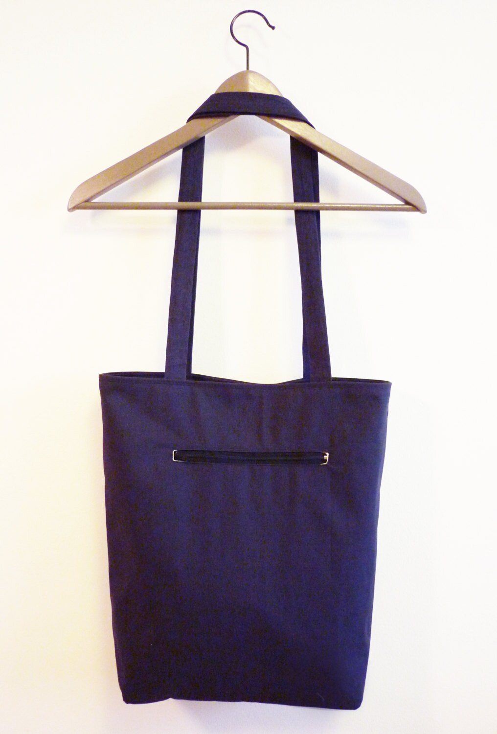 SALE Thanksgiving canvas tote shopper bag dark gray give thanks thankful applique flower wreath