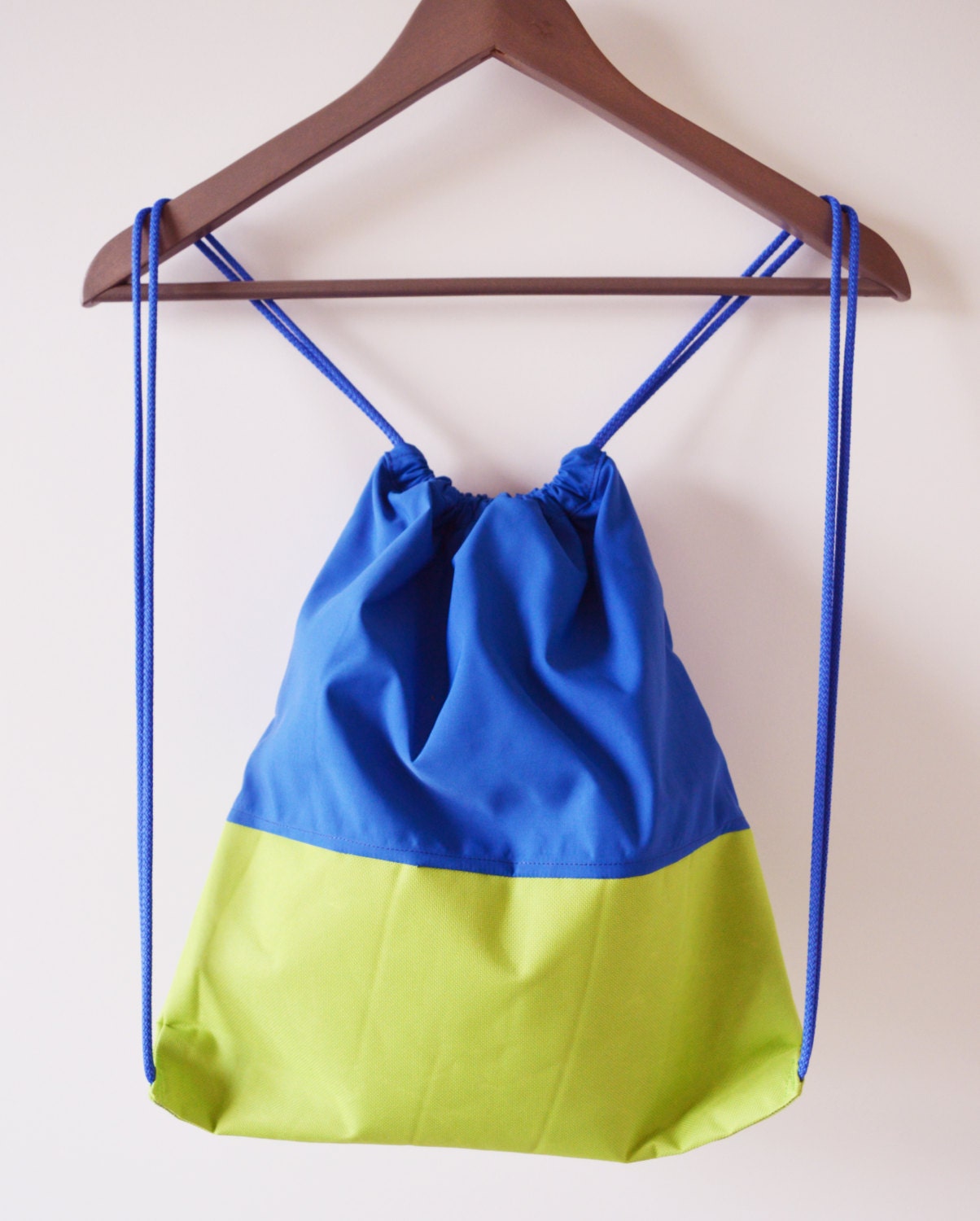 Summer gym bag backpack beach bag festival bag water resistant waterproof color block neon hipster colorful minimalist backpack greenery